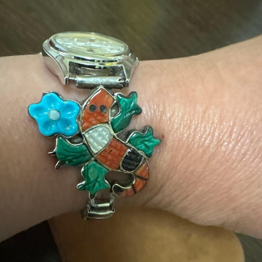 ZUNI タマラピント　腕時計 インディアンジュエリー