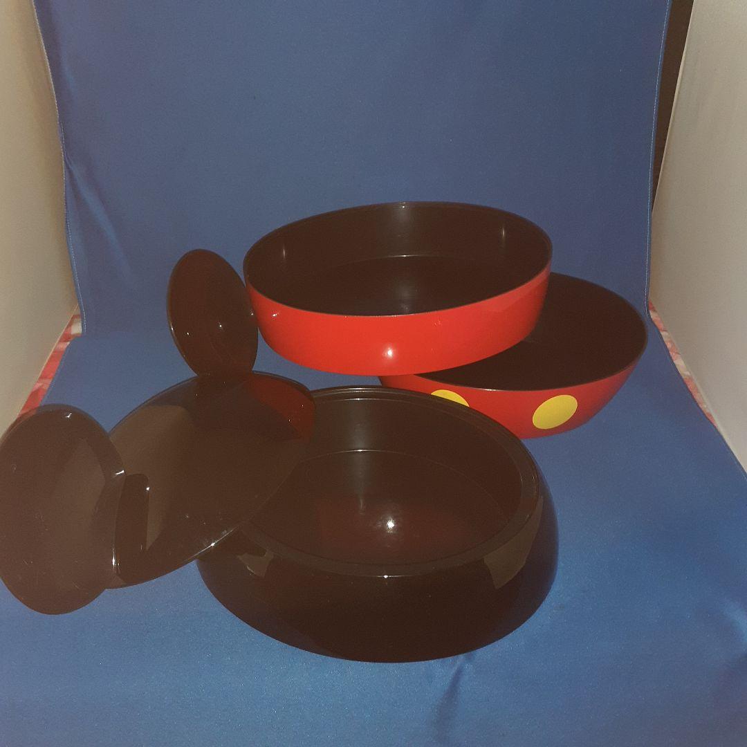 美品ミッキーお正月お重風呂敷付き