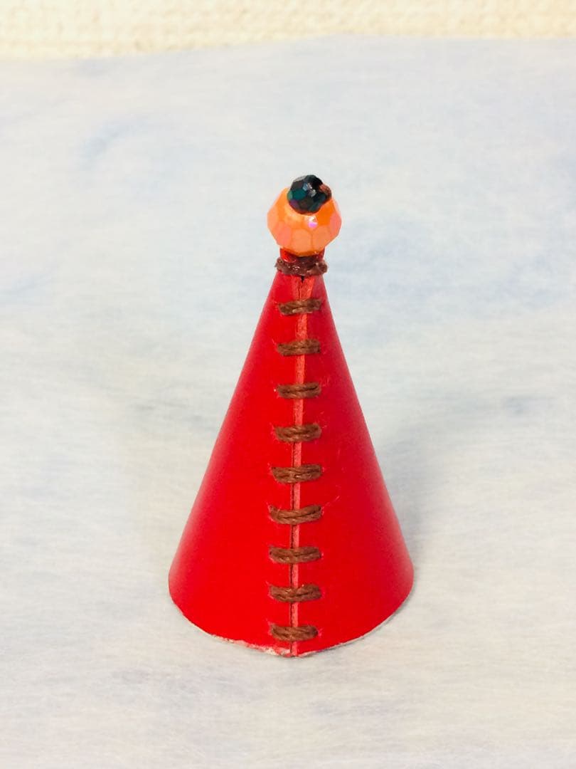 新品未使用　レザーリングスタンド