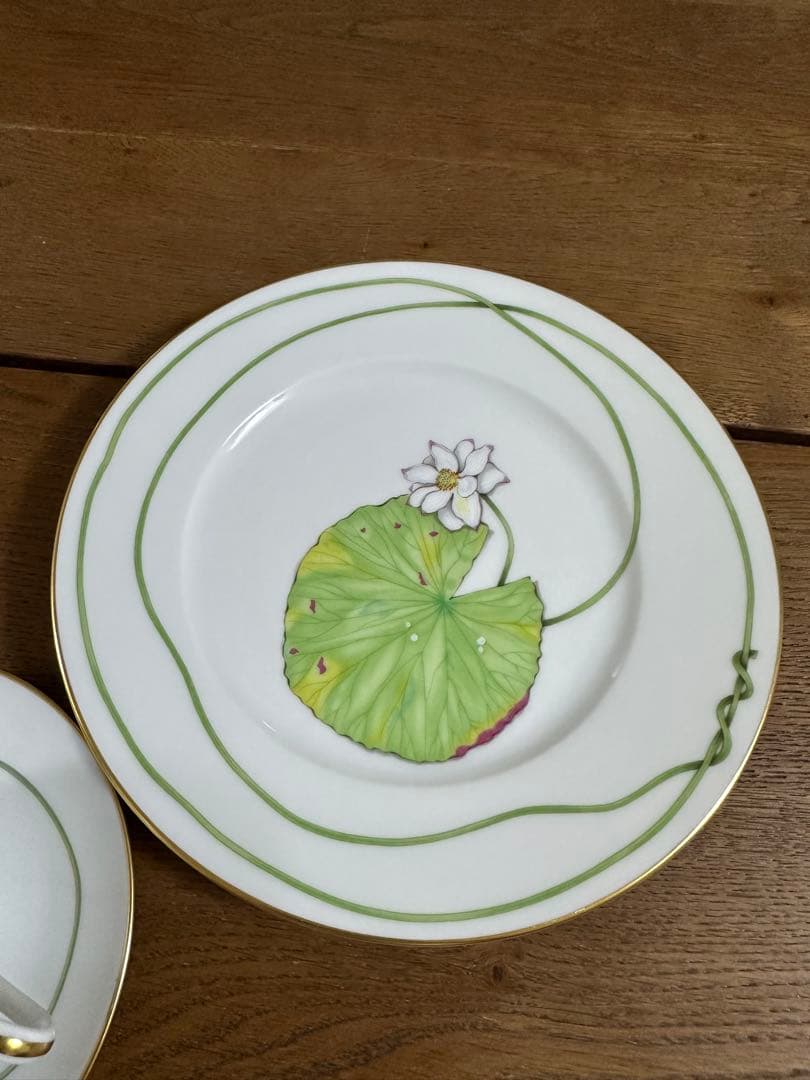 エルメス　HERMES ナイルの庭 プレートとカップ＆ソーサーのセット