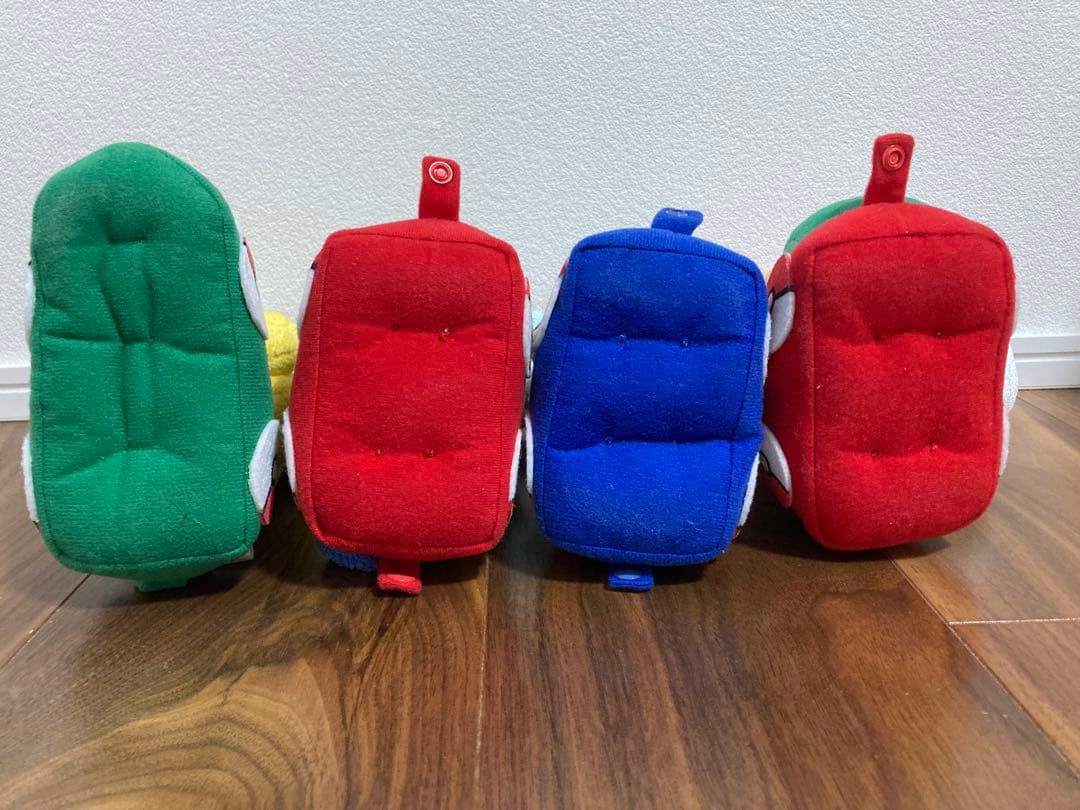 2011年発売つながるぬいぐるみ ピカチュウ ミジュマル クマシュン タブンネ