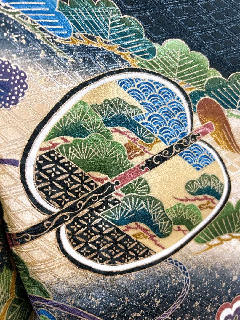 正統派♡七五三　5歳　男の子　セット　一式　黒系　兜