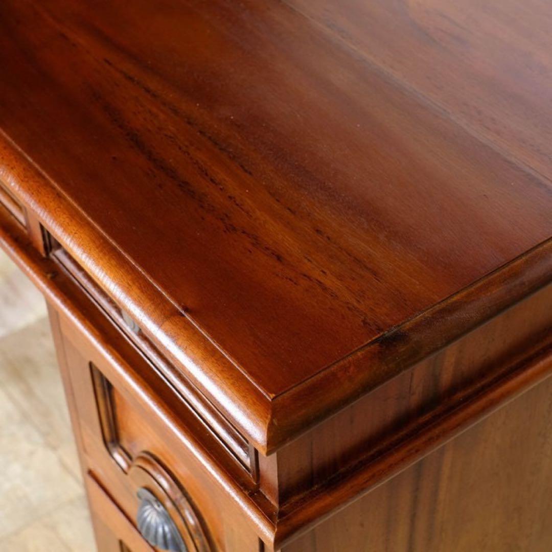 K 新品 アジアン 机 デスク アンティーク カントリー カフェ コロニアル