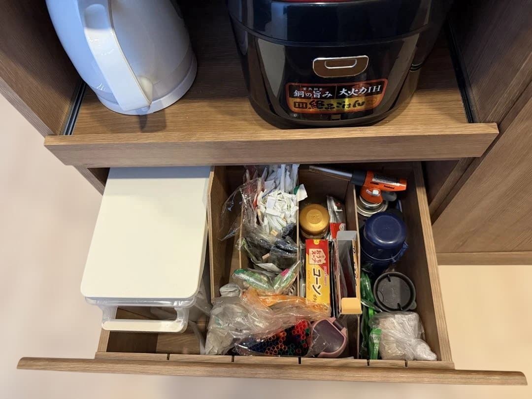 木目調 食器棚 コンパクト