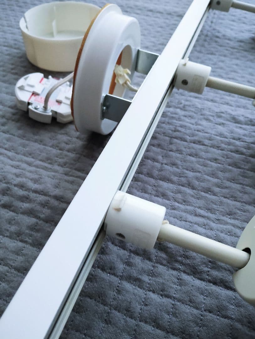 無印良品 システムライト ホワイト スポットライト セット LED電球つき