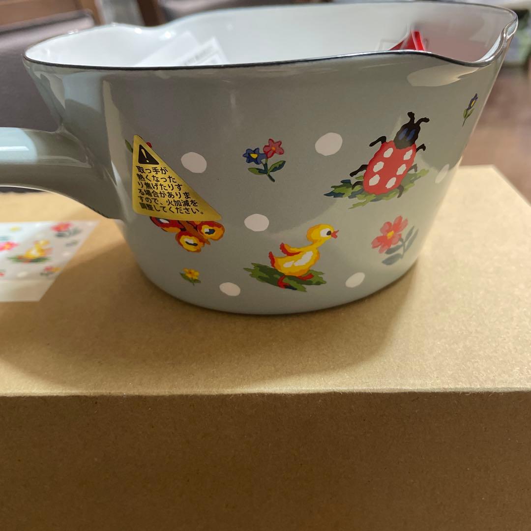 フェイラー ハイジドットホーローミルクパン 中川政七商店 かや織ふきんフェイラー