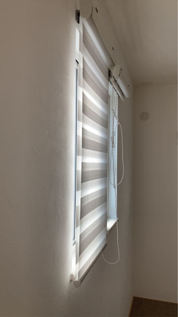 タチカワ　調光スクリーン　デュオレスリム チェーン　左