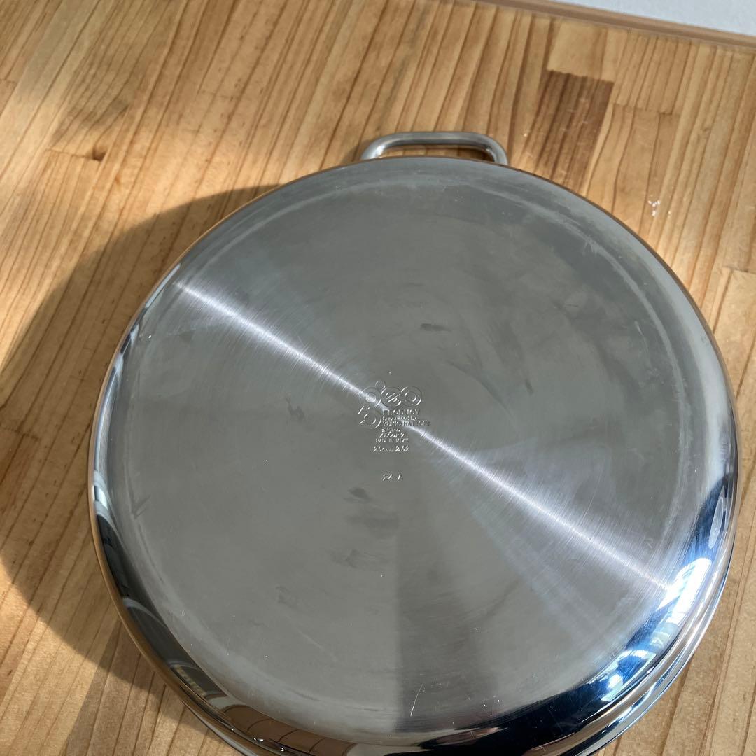 未使用　GEO PRODUCT ジオ ソテーパン 25cm 日本製 宮崎製作所