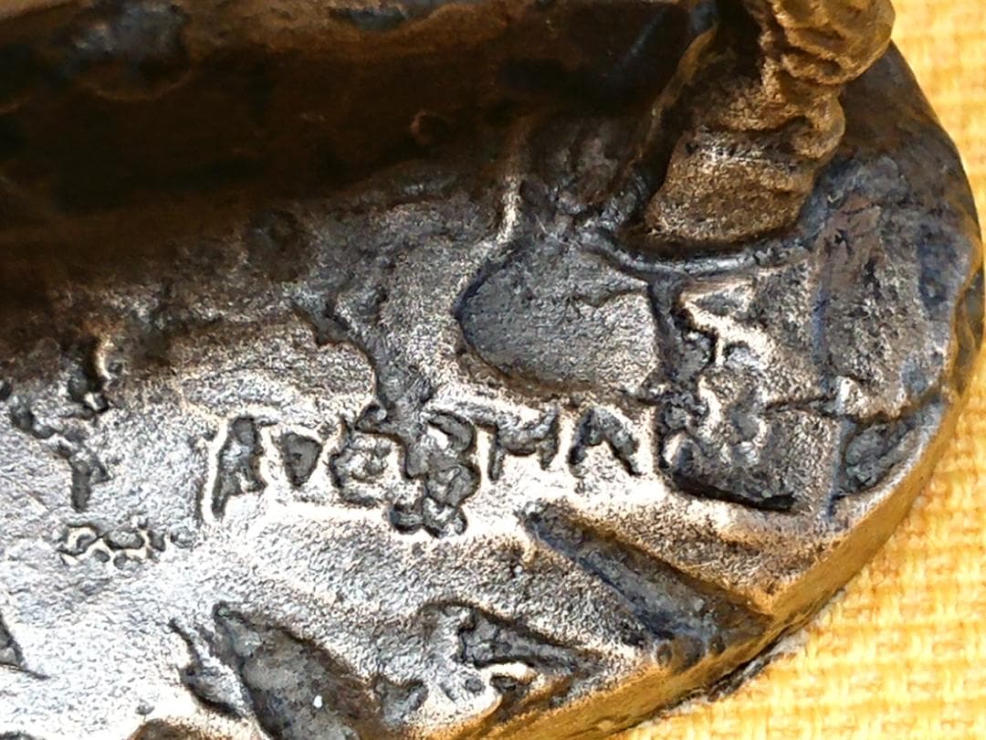 【美品】シカ　鹿　銅製　ヨーロッパ　置物　インテリア　工芸品　美術品　A2523