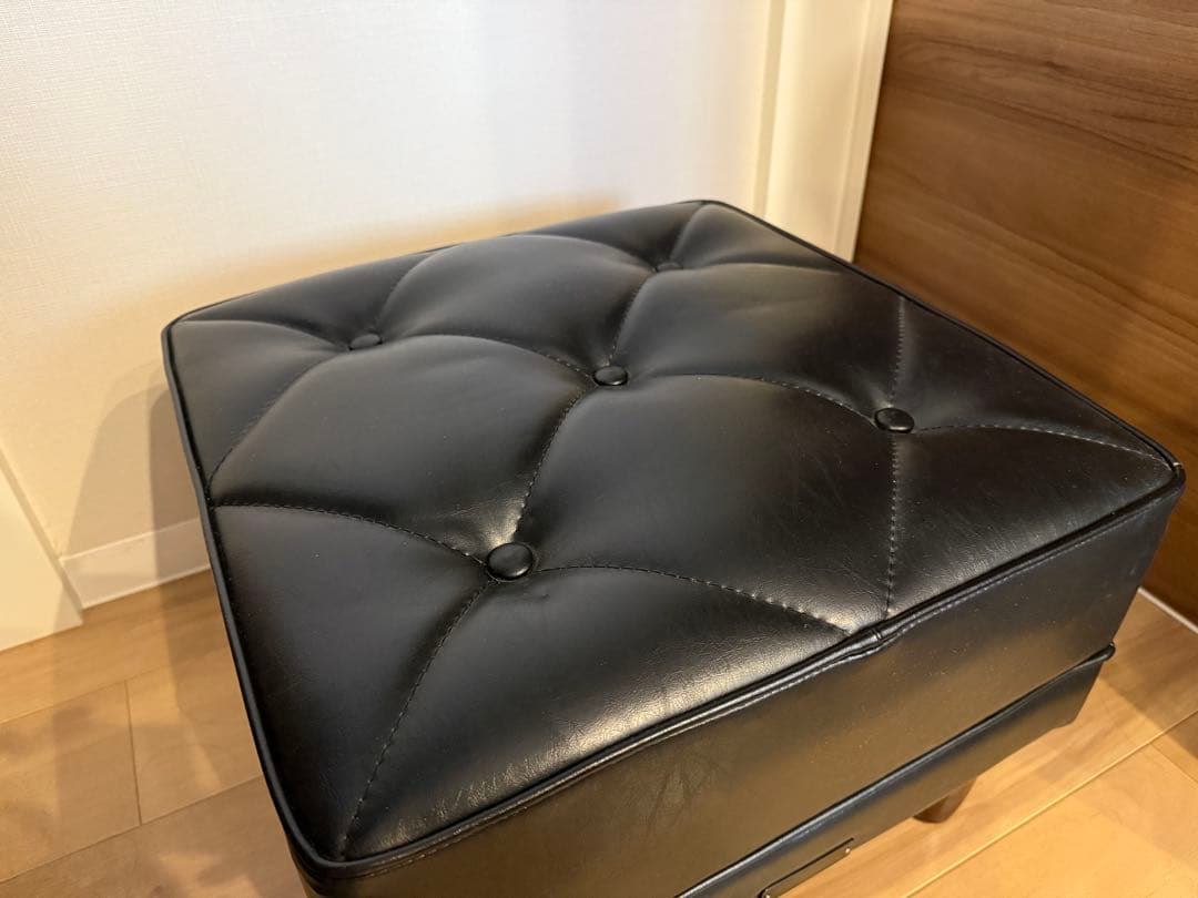 『karimoku60』カリモク60 オットマン ブラック