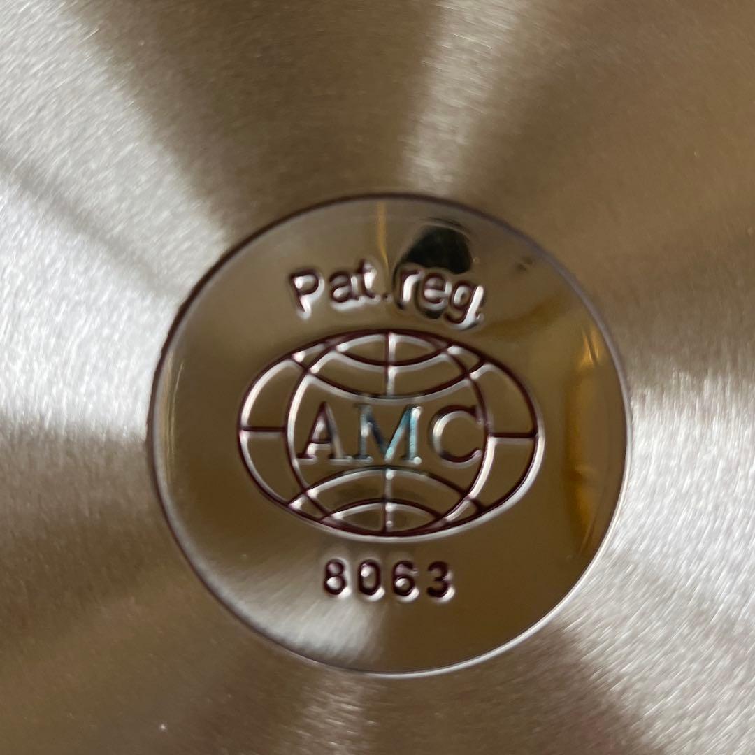 【未使用】AMC Pat reg 両手鍋両手鍋　ステンレス鍋
