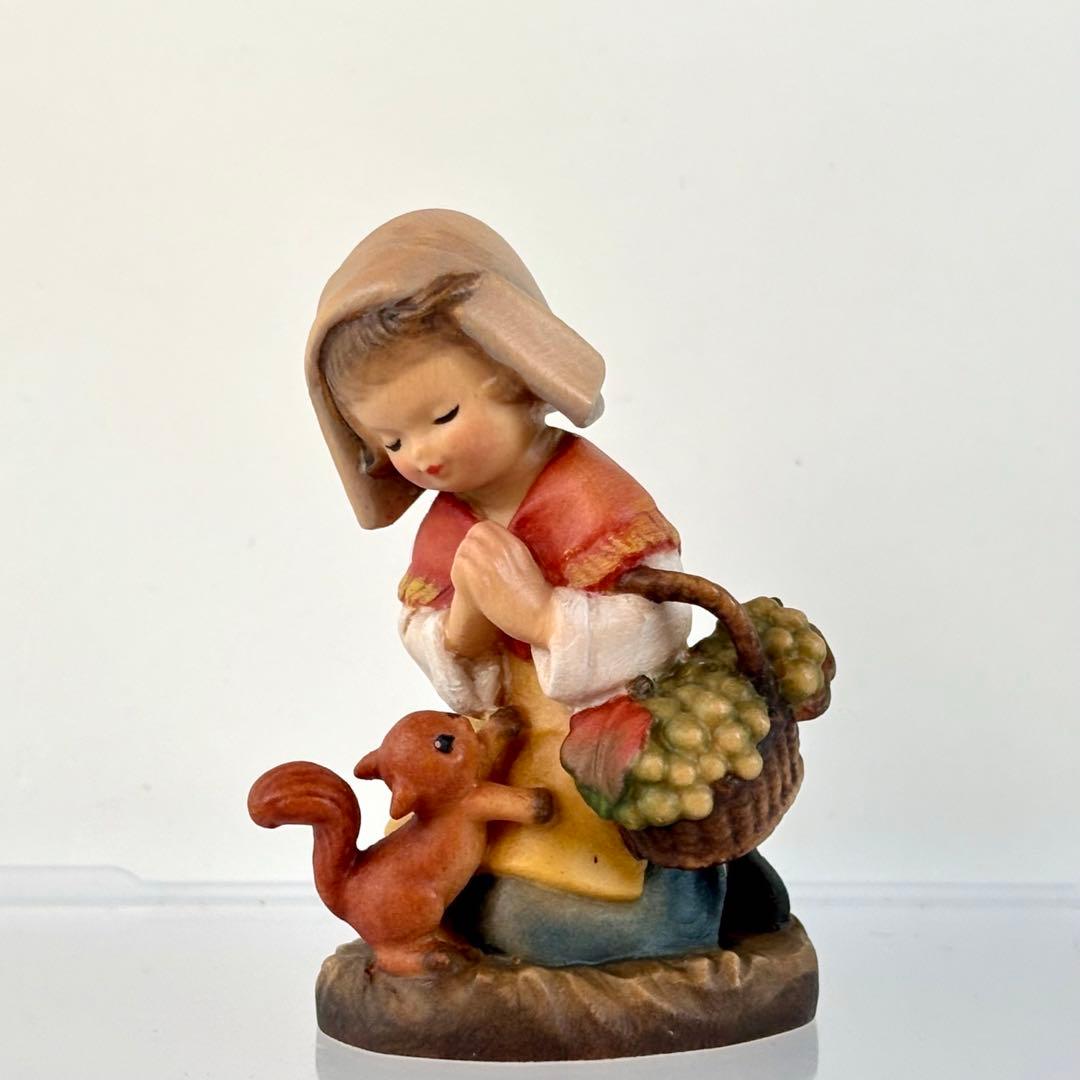 アンリ人形　ANRI 美品　6.5㎝　♡…【小さな・Thanksgiving】♡