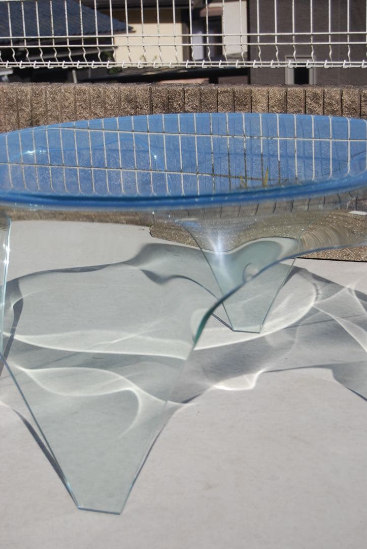 KARE ガラスセンターテーブル※nonko