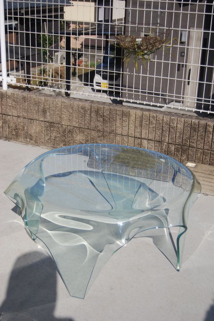 KARE ガラスセンターテーブル※nonko