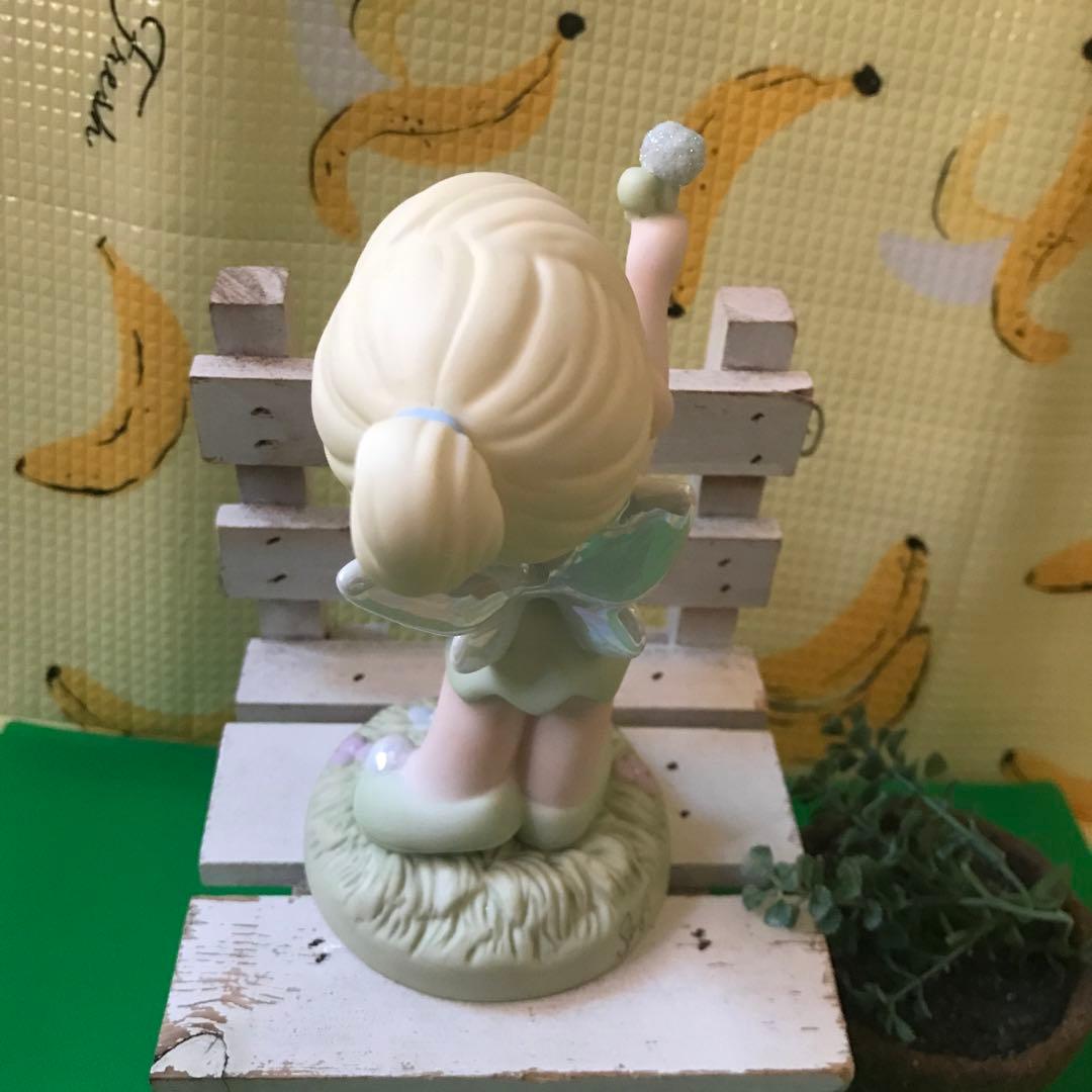 ディズニー⭐️プレシャスモーメント⭐️コラボ⭐️ティンカーベル⭐️2007年品⭐️陶器