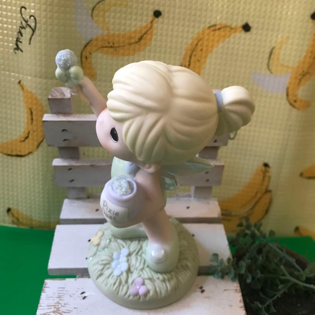 ディズニー⭐️プレシャスモーメント⭐️コラボ⭐️ティンカーベル⭐️2007年品⭐️陶器