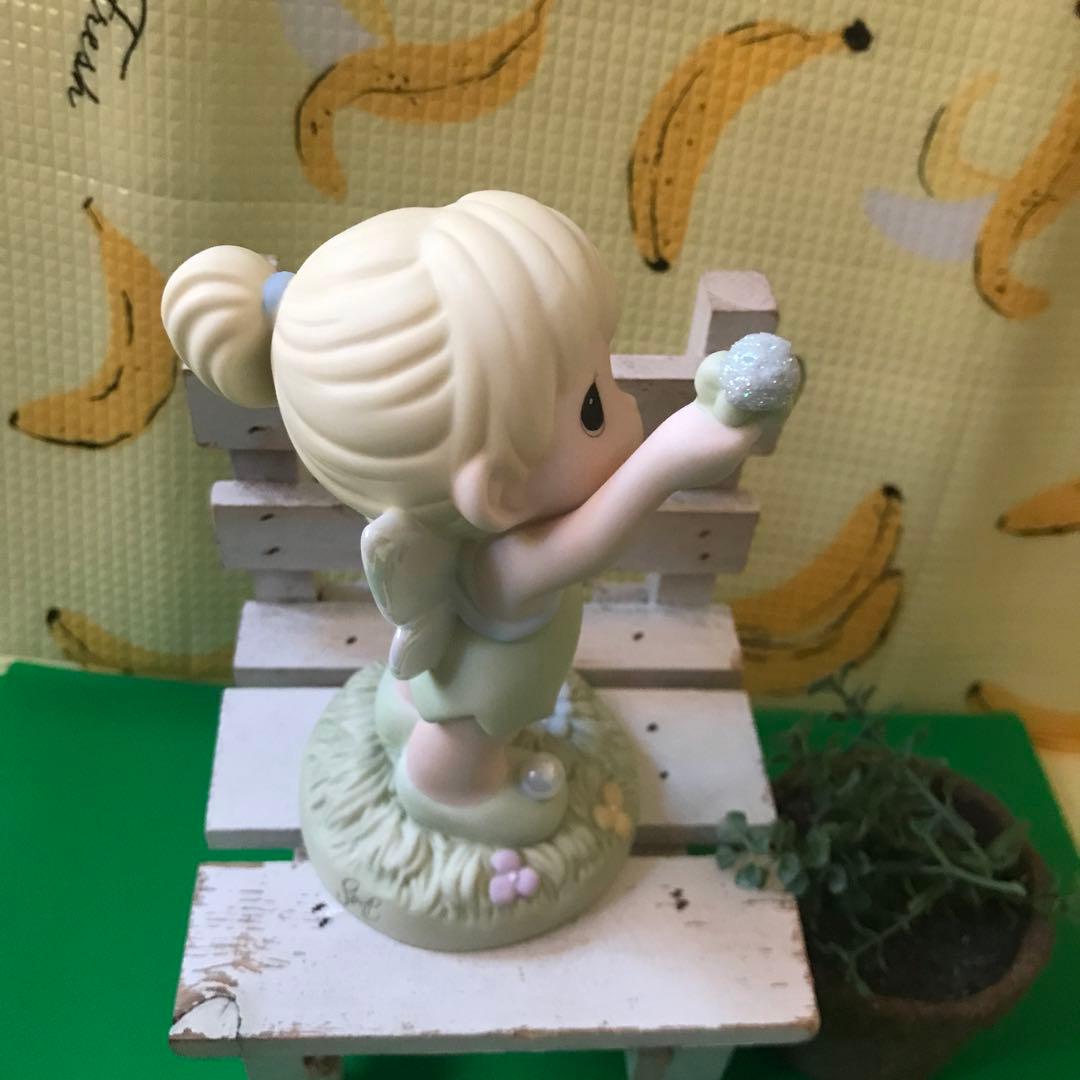 ディズニー⭐️プレシャスモーメント⭐️コラボ⭐️ティンカーベル⭐️2007年品⭐️陶器