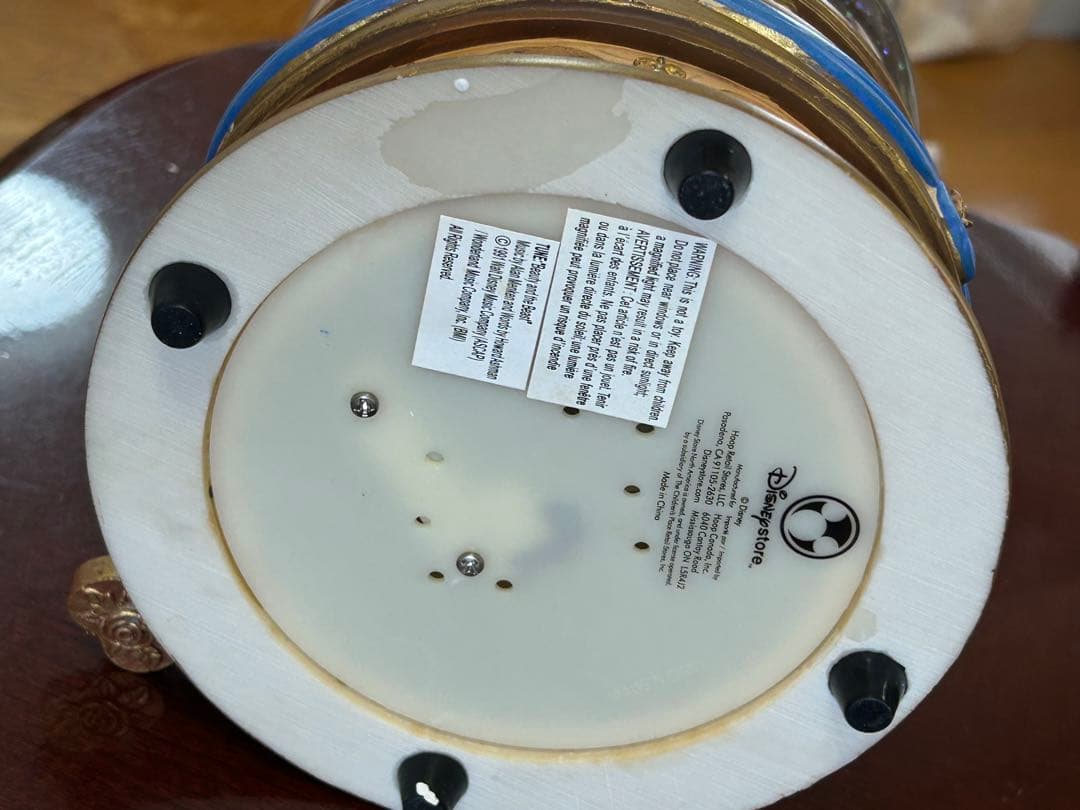 美女と野獣♡スノードーム　オルゴール