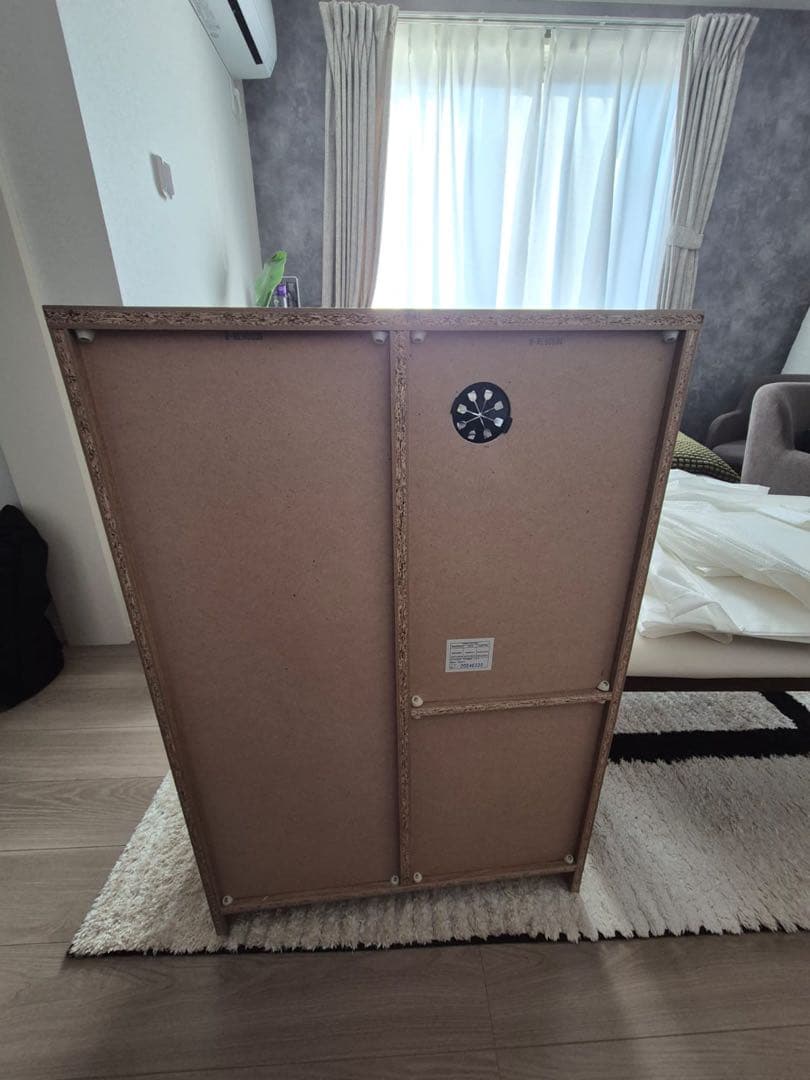 【ニトリ】木目調キッチン収納キャビネット