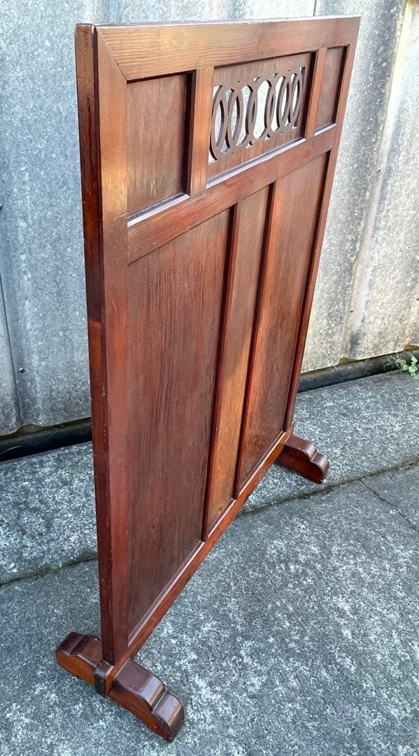 稀少/ビンテージ/古道具/当時物/無垢材/和風/衝立/パーテーション