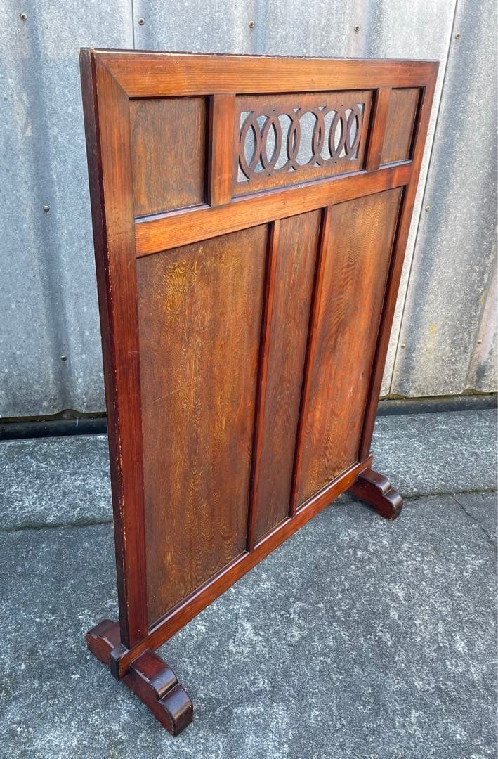 稀少/ビンテージ/古道具/当時物/無垢材/和風/衝立/パーテーション