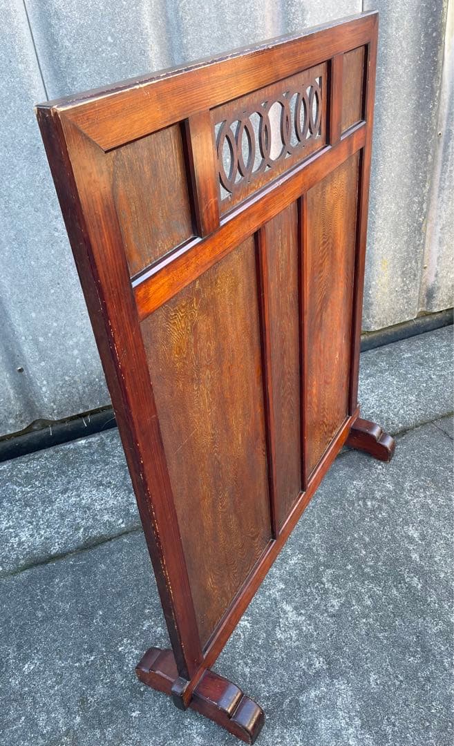 稀少/ビンテージ/古道具/当時物/無垢材/和風/衝立/パーテーション