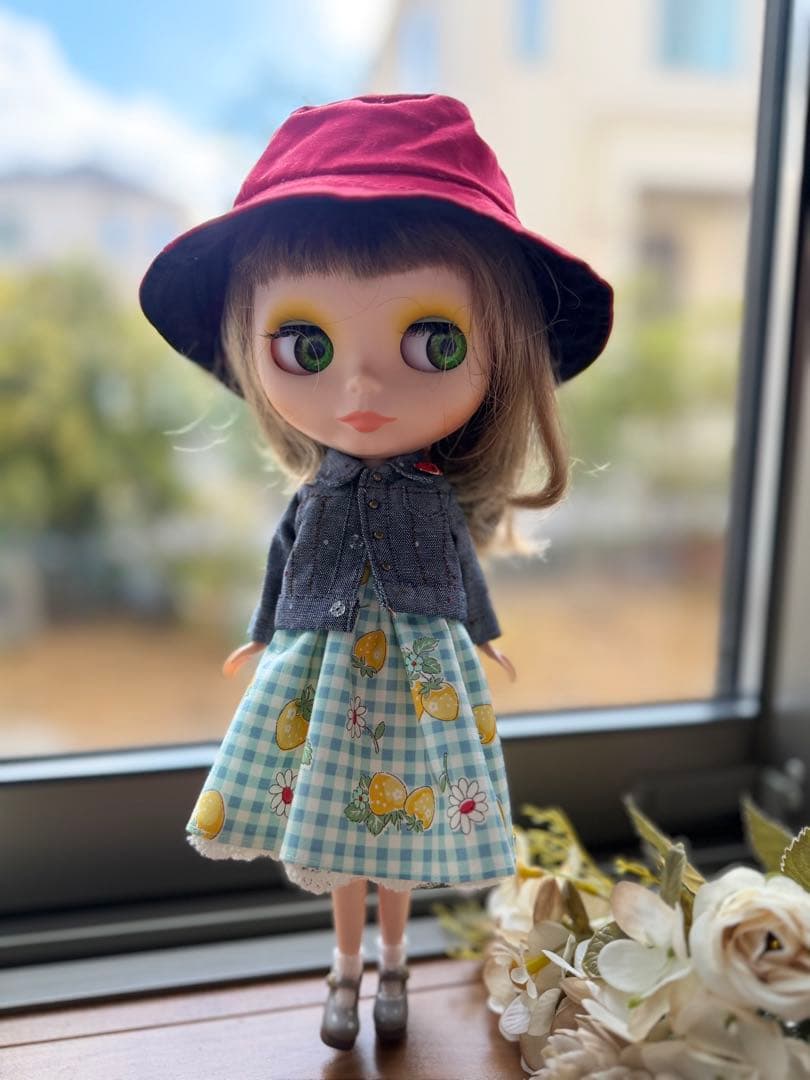 ブライスアウトフィット　ワンピース、デニムジャケット、靴下　３点セット