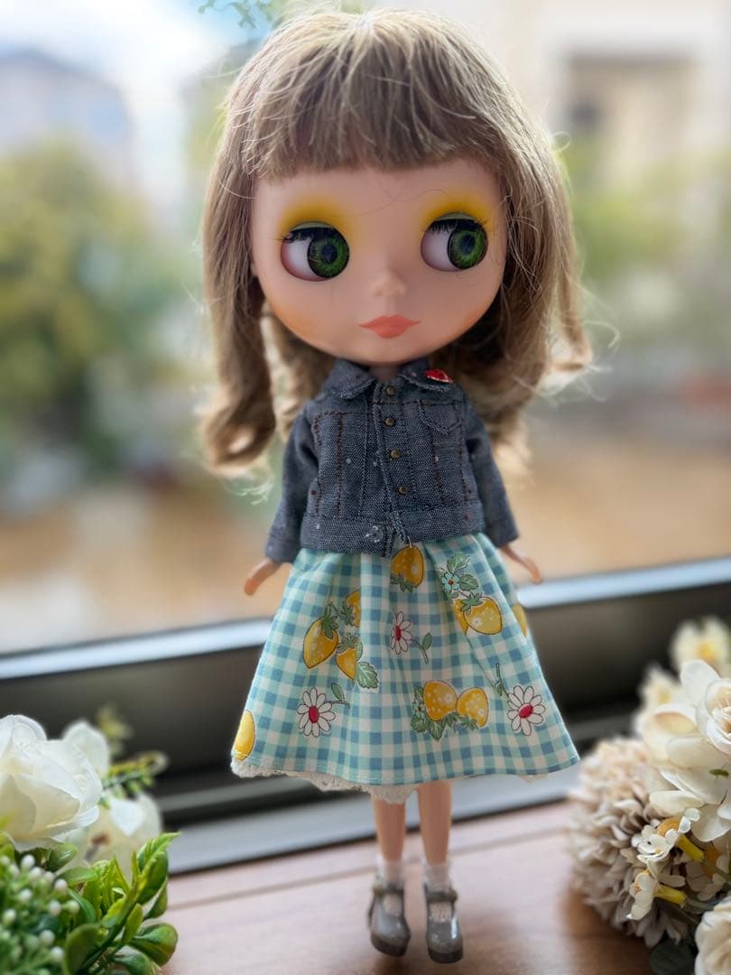 ブライスアウトフィット　ワンピース、デニムジャケット、靴下　３点セット