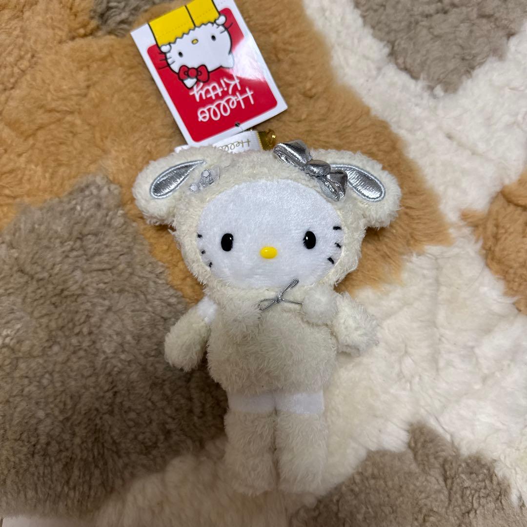 ハローキティ展 限定 雪うさぎ 京都限定 ぬいぐるみ - メルカリ