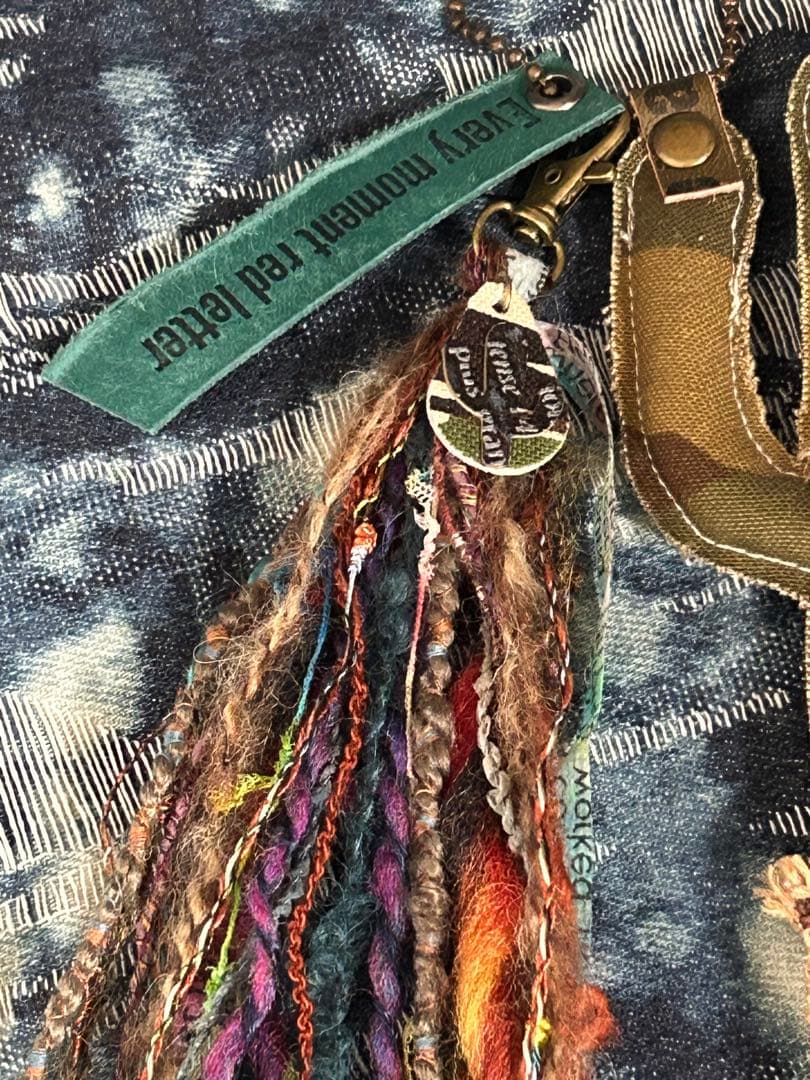 カモフラサボちゃんバッグチャーム No.207