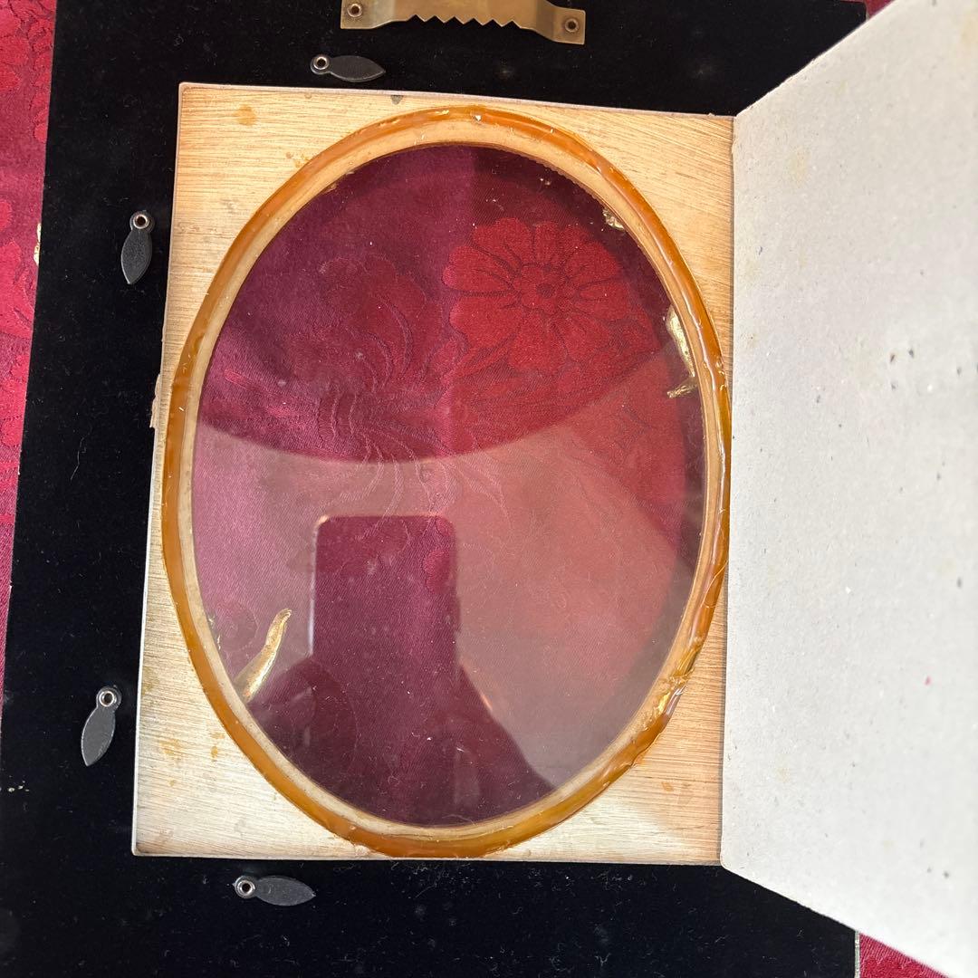 金色の天使付きフォトフレーム