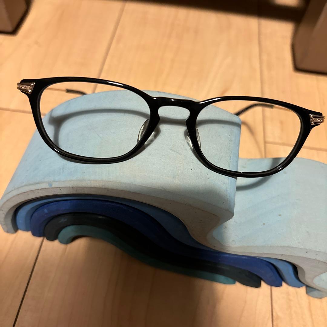 オリバーピープルズ　眼鏡　黒　ゴールド　49◻︎19-140 BK/G