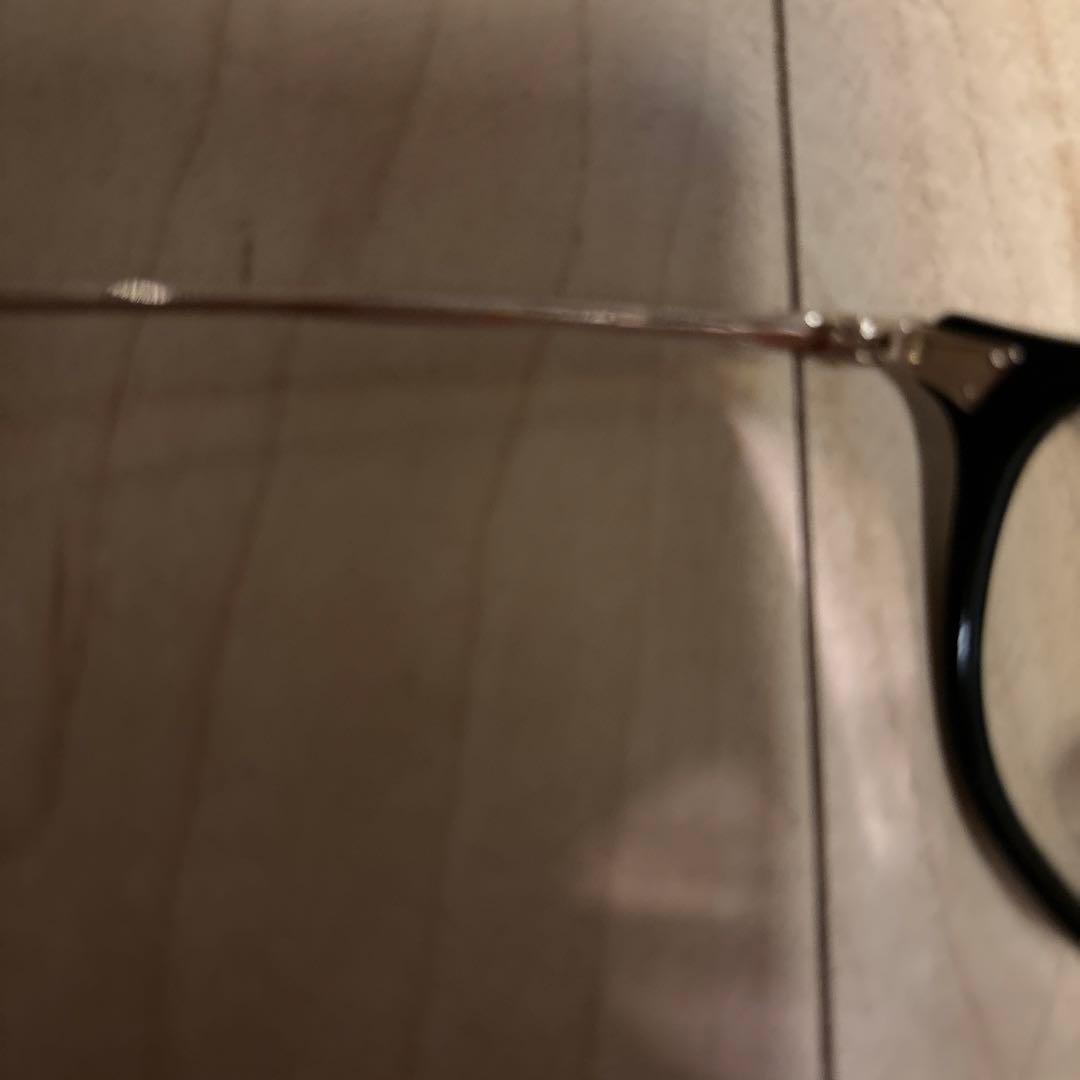 オリバーピープルズ　眼鏡　黒　ゴールド　49◻︎19-140 BK/G