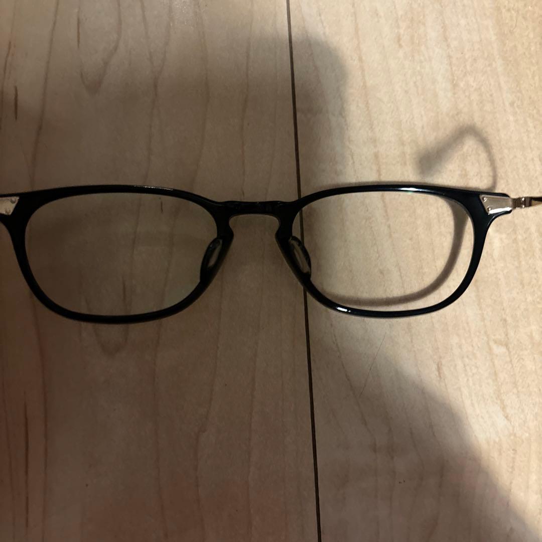 オリバーピープルズ　眼鏡　黒　ゴールド　49◻︎19-140 BK/G
