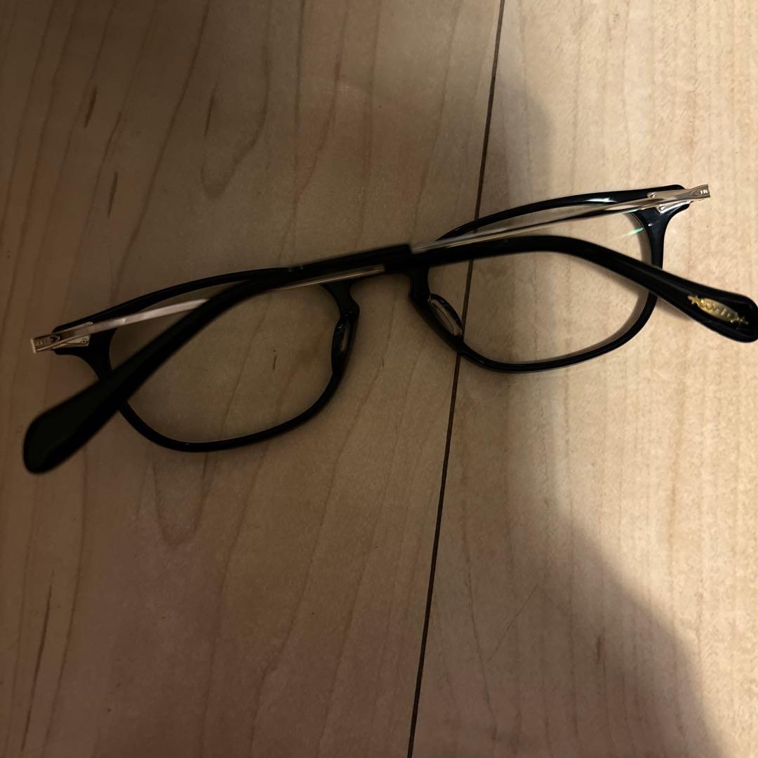 オリバーピープルズ　眼鏡　黒　ゴールド　49◻︎19-140 BK/G