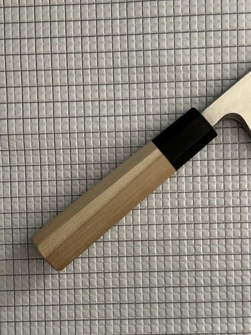 包丁 出刃包丁 銀三 165mm 水牛八角柄 ステンレス ③