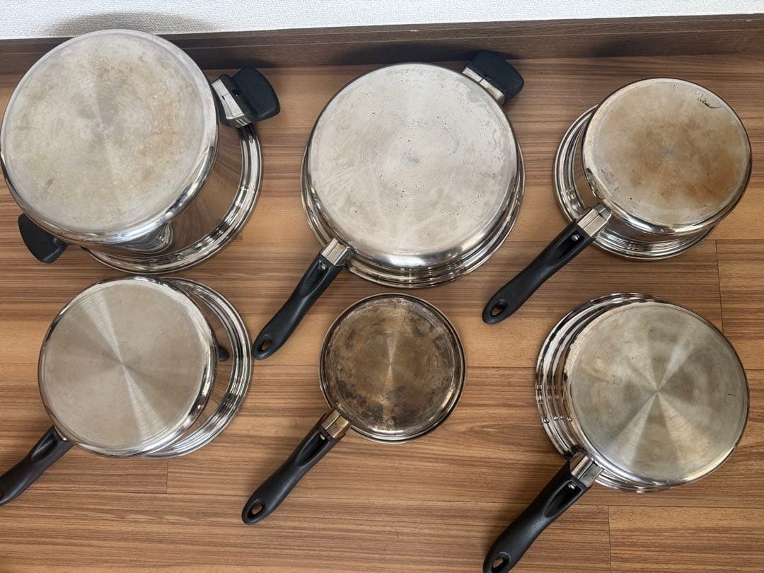 アムウェイ クイーンクック 鍋21ピースセット IH対応