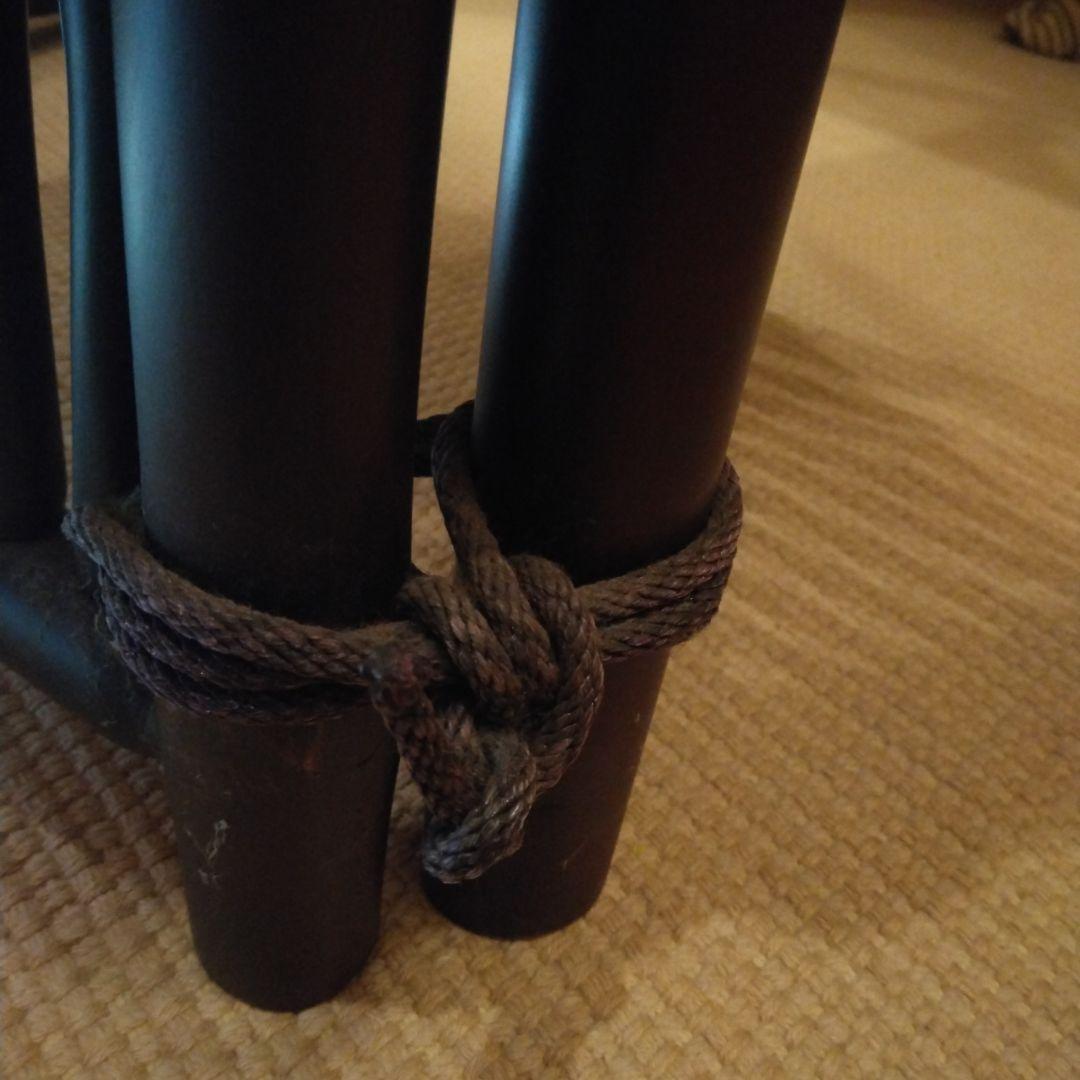 濃茶の木製シェルフ 2段アジアンテイスト