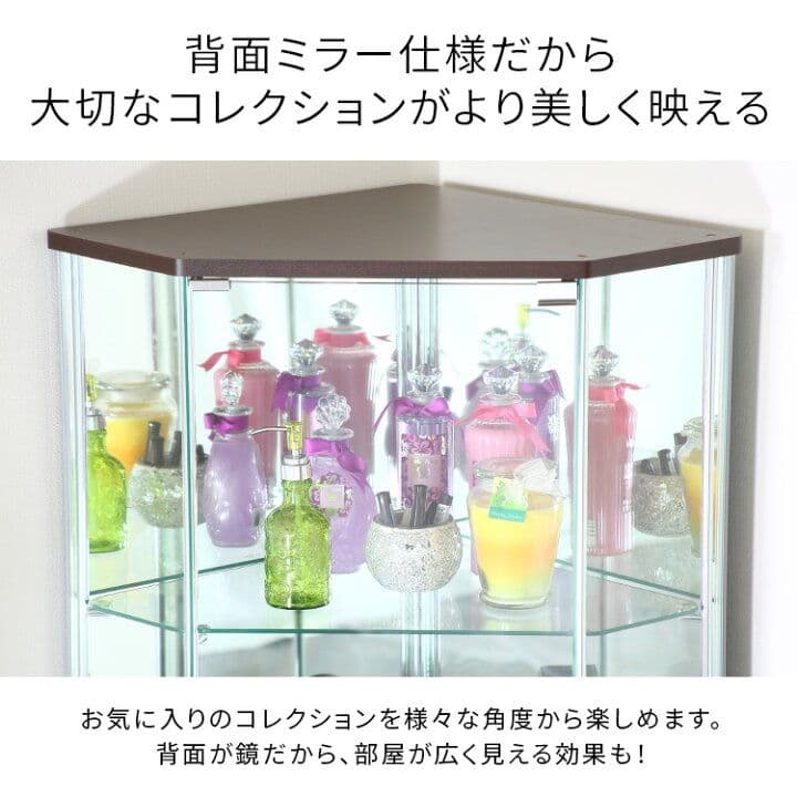 引き取り専用コレクションケース4段 背面ガラス