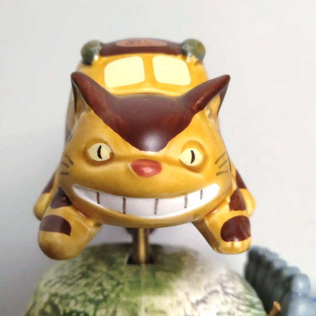 値下げ★　美品　となりのトトロ　ネコバス　オルゴール　スタジオジブリ　置物