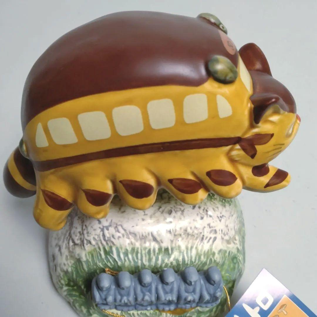 値下げ★　美品　となりのトトロ　ネコバス　オルゴール　スタジオジブリ　置物