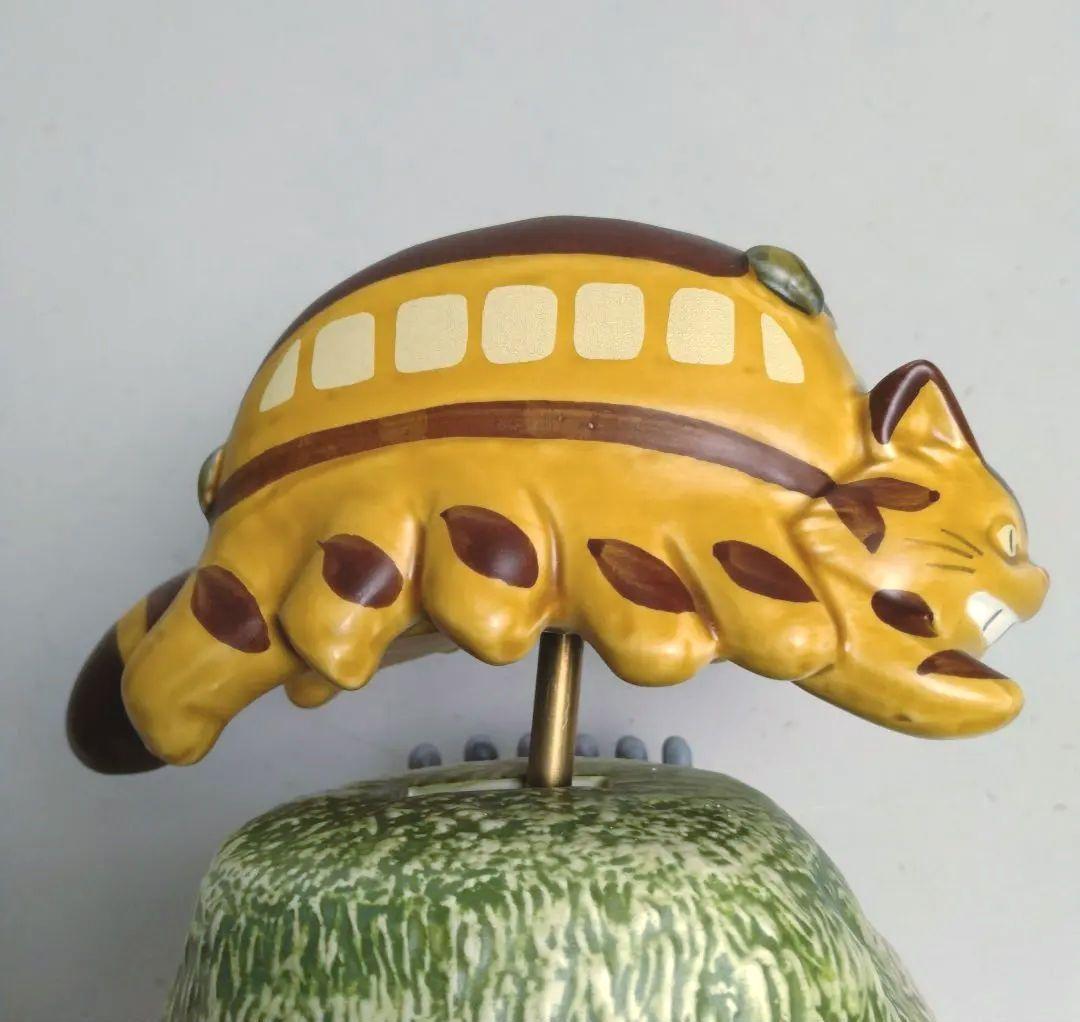 値下げ★　美品　となりのトトロ　ネコバス　オルゴール　スタジオジブリ　置物