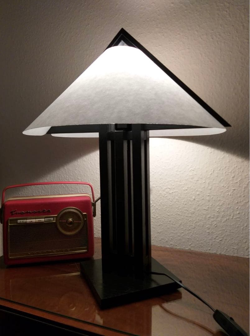 【極美品・レア】DOMUS ドムス テーブルランプ ブラック ドイツ製