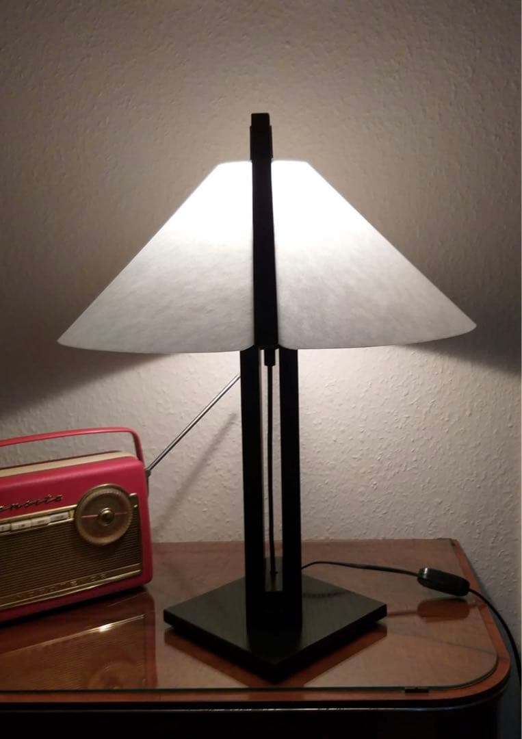 【極美品・レア】DOMUS ドムス テーブルランプ ブラック ドイツ製