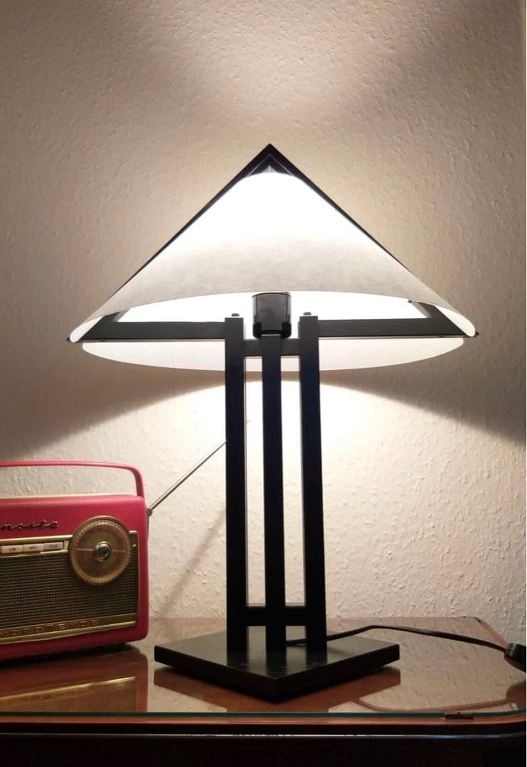 【極美品・レア】DOMUS ドムス テーブルランプ ブラック ドイツ製