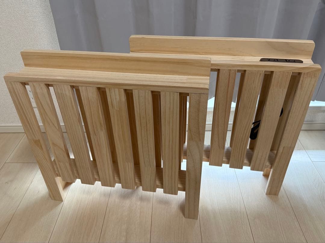 【パレットベッド】コンセント付シングルベッド お掃除ロボット対応