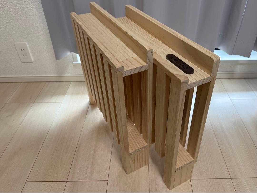 【パレットベッド】コンセント付シングルベッド お掃除ロボット対応