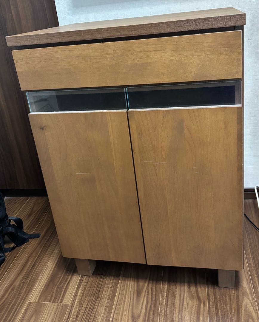 ［再度値下げしました！］プリンターも収納できるパソコンキャビネット＜幅60＞