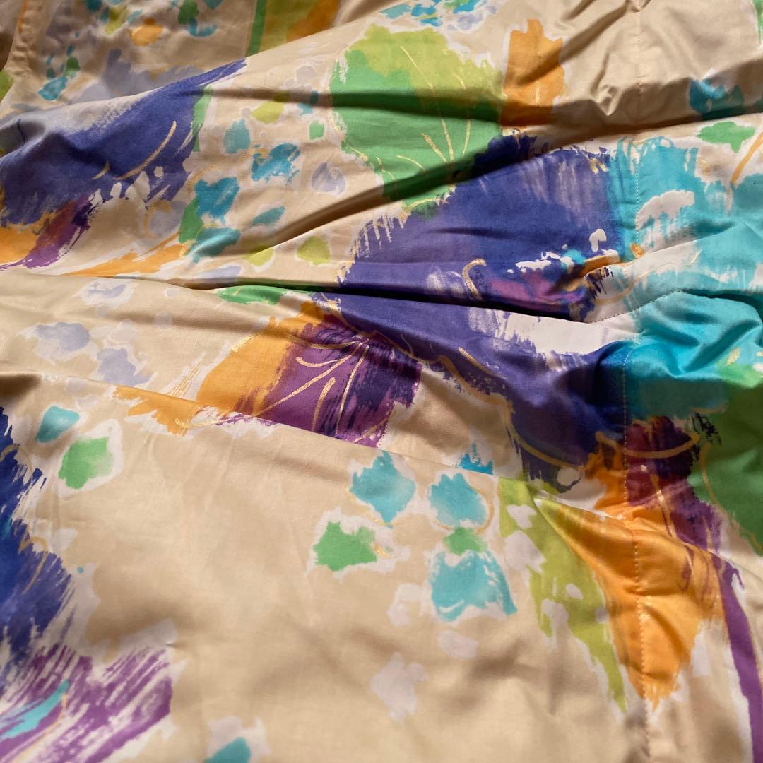 東洋羽毛 羽毛布団シングルサイズ　掛カバー付き　タグあり