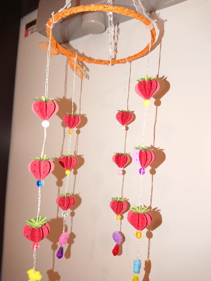 いちごがいっぱい モービル インテリア